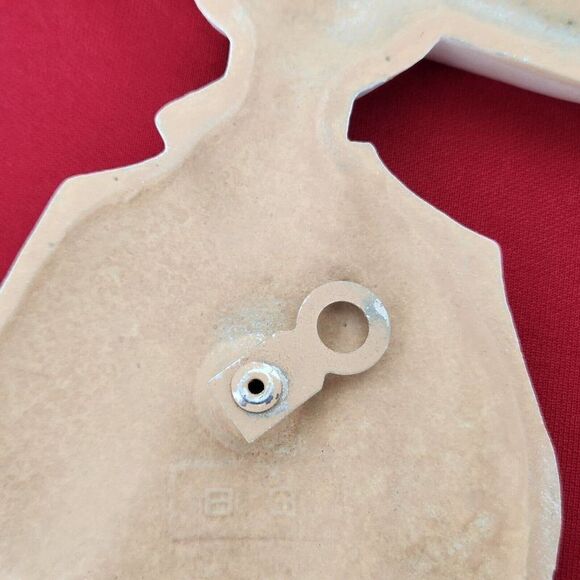 Vintage Metal Wall Hanging Southwest Pastel Decor Mexican Man with Mule - Picture 9 of 9